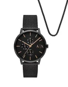 Armani Exchange Часовник и колиета