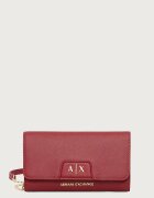Armani Exchange клъч дамски от имитация на кожа бордо XW000358 AF26570
