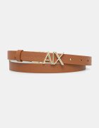 Armani Exchange колан дамски от кожа кафяв XW002127
