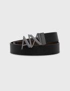 Armani Exchange колан мъжки от кожа черен 951017 CC505