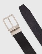 Armani Exchange Кожен колан с две лица мъжки в черно XM000185 AF11958