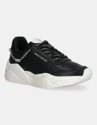 Armani Exchange Кожени маратонки в черно XW001617 AF17443 MC005