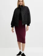Armani Exchange Памучна блуза с дълги ръкави в черно XW001450 AF10356
