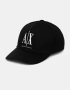 Armani Exchange Памучна шапка с козирка