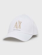 Armani Exchange Памучна шапка с козирка