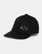 Armani Exchange Памучна шапка с козирка