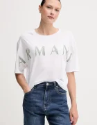 Armani Exchange Памучна тениска