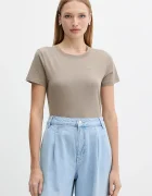 Armani Exchange Памучна тениска дамска в зелено XW001366 AF10356