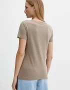 Armani Exchange Памучна тениска дамска в зелено XW001366 AF10356