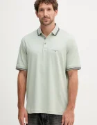 Armani Exchange Памучна тениска с яка