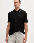 Armani Exchange Памучна тениска с яка