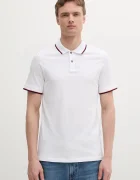 Armani Exchange Памучна тениска с яка