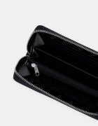 Armani Exchange портфейл дамски от имитация на кожа черен XW000359 AF26569