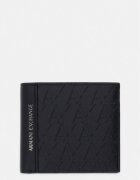 Armani Exchange портфейл мъжки от имитация на кожа черен XM000167 AF26662