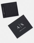 Armani Exchange портфейл мъжки от имитация на кожа черен XM000167 AF26662