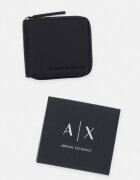 Armani Exchange портфейл мъжки от имитация на кожа черен XM003370 AF26679