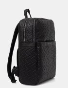Armani Exchange Раница мъжка от имитация на кожа черна XM002596