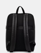 Armani Exchange Раница мъжка от имитация на кожа черна XM002596