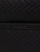 Armani Exchange Раница мъжка от имитация на кожа черна XM002596