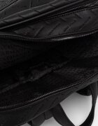 Armani Exchange Раница мъжка от имитация на кожа черна XM002596