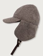 Armani Exchange шапка с козирка дамска от вълнена материя кафява XW003044 AF26075