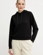 Armani Exchange Суичър в черно с качулка с изчистен дизайн XW000827 AF13397