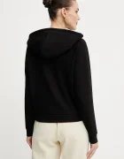 Armani Exchange Суичър в черно с качулка с изчистен дизайн XW000827 AF13397