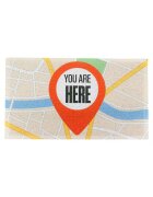 Artsy Doormats Изтривалка You Are Here 70 x 40 cm