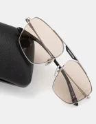 Balenciaga Слънчеви очила мъжки в сребристо BB0246SA