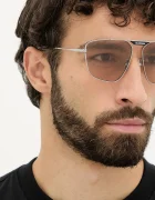 Balenciaga Слънчеви очила мъжки в сребристо BB0246SA