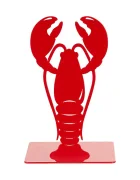 Balvi Подпора за книги Lobster 16 x 10 x 10 cm в червено