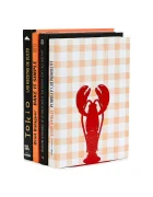 Balvi Подпора за книги Lobster 16 x 10 x 10 cm в червено