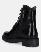 Barbour Кожени боти Ouseburne в черно с равна подметка LFO0772BK71