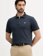 Barbour Памучна тениска с яка WADWORTH