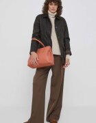 Barbour Памучно яке Classic Beadnell Wax Jacket в кафяво преходен модел