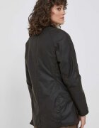 Barbour Памучно яке Classic Beadnell Wax Jacket в кафяво преходен модел