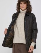 Barbour Памучно яке Classic Beadnell Wax Jacket в кафяво преходен модел