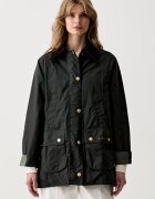 Barbour парка дамска с памук BEADNELL зелена LWX1402