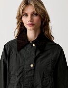 Barbour парка дамска с памук BEADNELL зелена LWX1402
