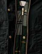 Barbour парка дамска с памук BEADNELL зелена LWX1402