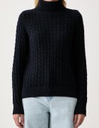Barbour пуловер дамски с вълна Ambleside тъмносин LKN1862