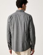 Barbour риза мъжка от памук Turner сива MSH5367