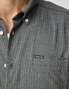 Barbour риза мъжка от памук Turner сива MSH5367