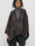 Barbour Шал дамски в зелено с десен