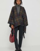 Barbour Шал дамски в зелено с десен