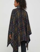 Barbour Шал дамски в зелено с десен