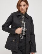 Barbour Яке Beadnell Quilt в черно преходен модел