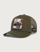 baron filou шапка trucker от памучна материя зелена 000017299