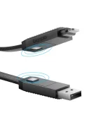 bazic Кабел за зареждане 4в1 (USB-A USB-C USB-C i Lightning) 1 m в черно CBL-GC4N1-BLK100