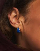 berries обици дамски от позлатено сребро Viva Blueberry Earrings KE009G